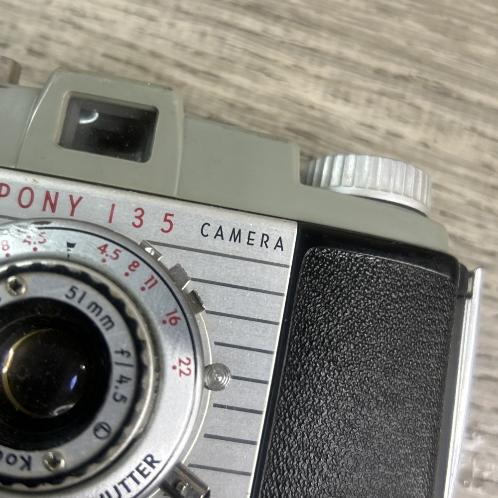 Kodak Pony 135 Camera Vintage Untested