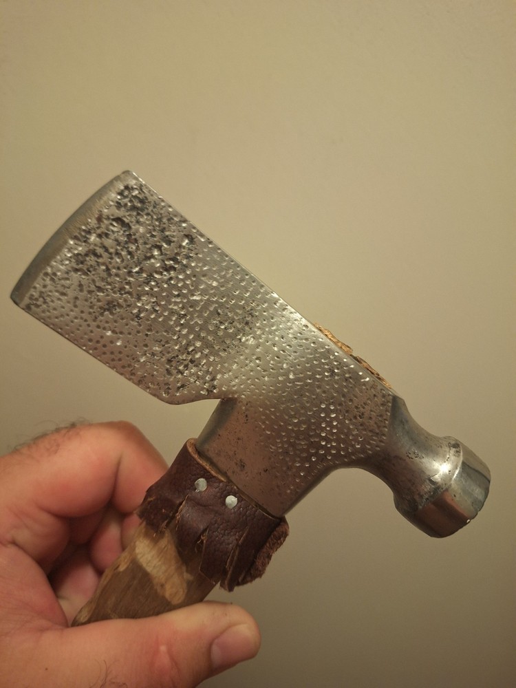 Vintage HALF Hatchet CUSTOM Made SOLID