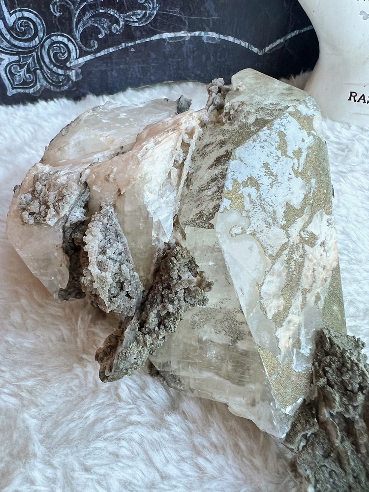 Calcite and Pyrite
