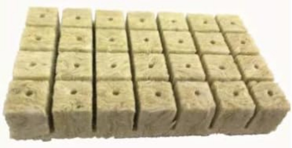 Rockwool Grow Cubes Starter Sheets for Cloning Seed Starting Hydroponic