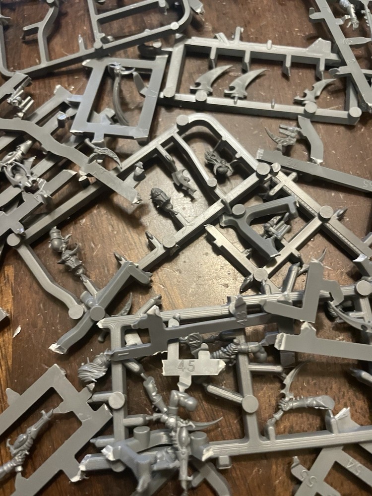 Warhammer 40 K Dark Elder Bit Lot. S8