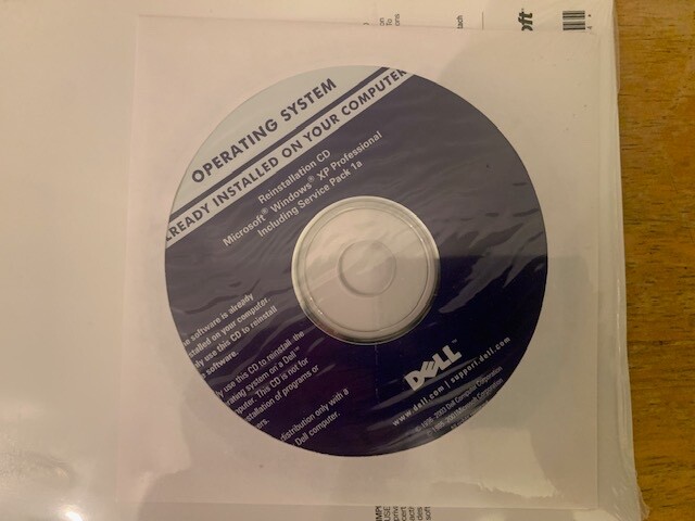 Dell Reinstallation CD Microsoft Windows XP Professional Service Pack 1a SP 1a