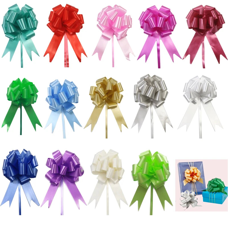 Pull Bows 12*20cm Wedding Car Gift Wrap Ribbon Decorations Florist WATERPROOF