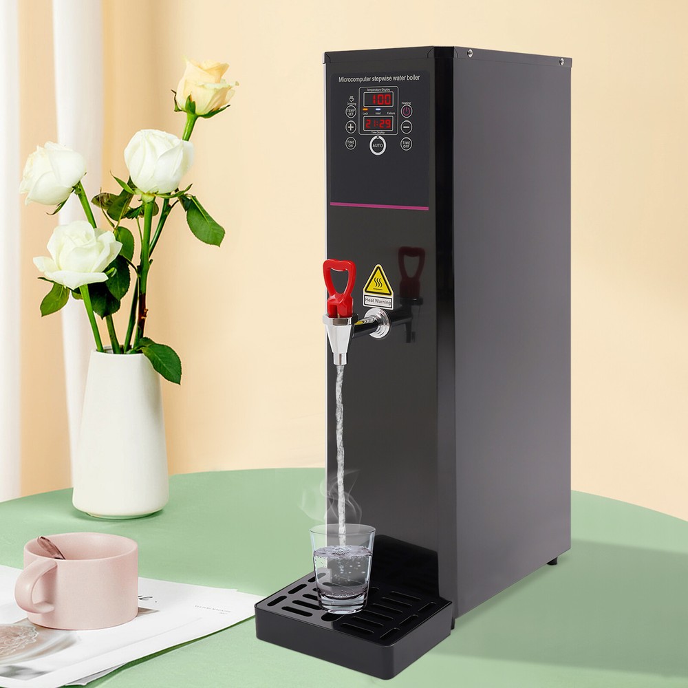 20L Electric Water Boiler Stainless Steel 3000W Commercial Hot Water Dispenser