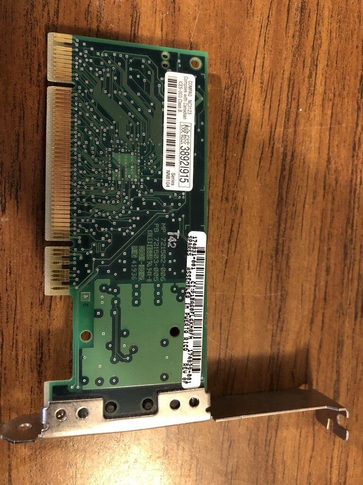 HP Compaq NC3123 Ethernet PCI Network Interface Card