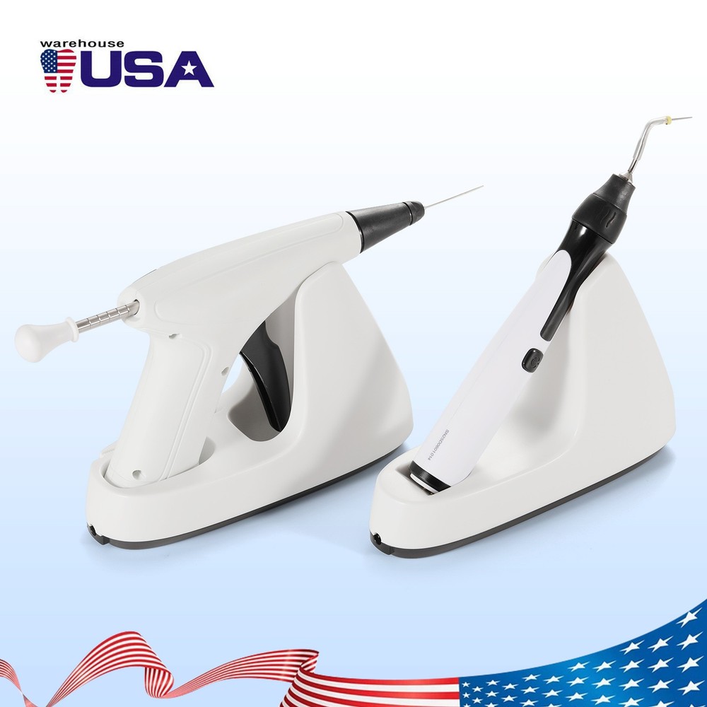 Dental Endo Obturation System Heated Pen+Tips /Hand Plugger /Gutta Percha Points