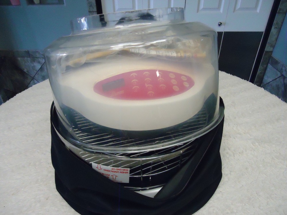 NUWAVE INFRARED OVEN WHITE 20331 WITH CASE ( works great) #