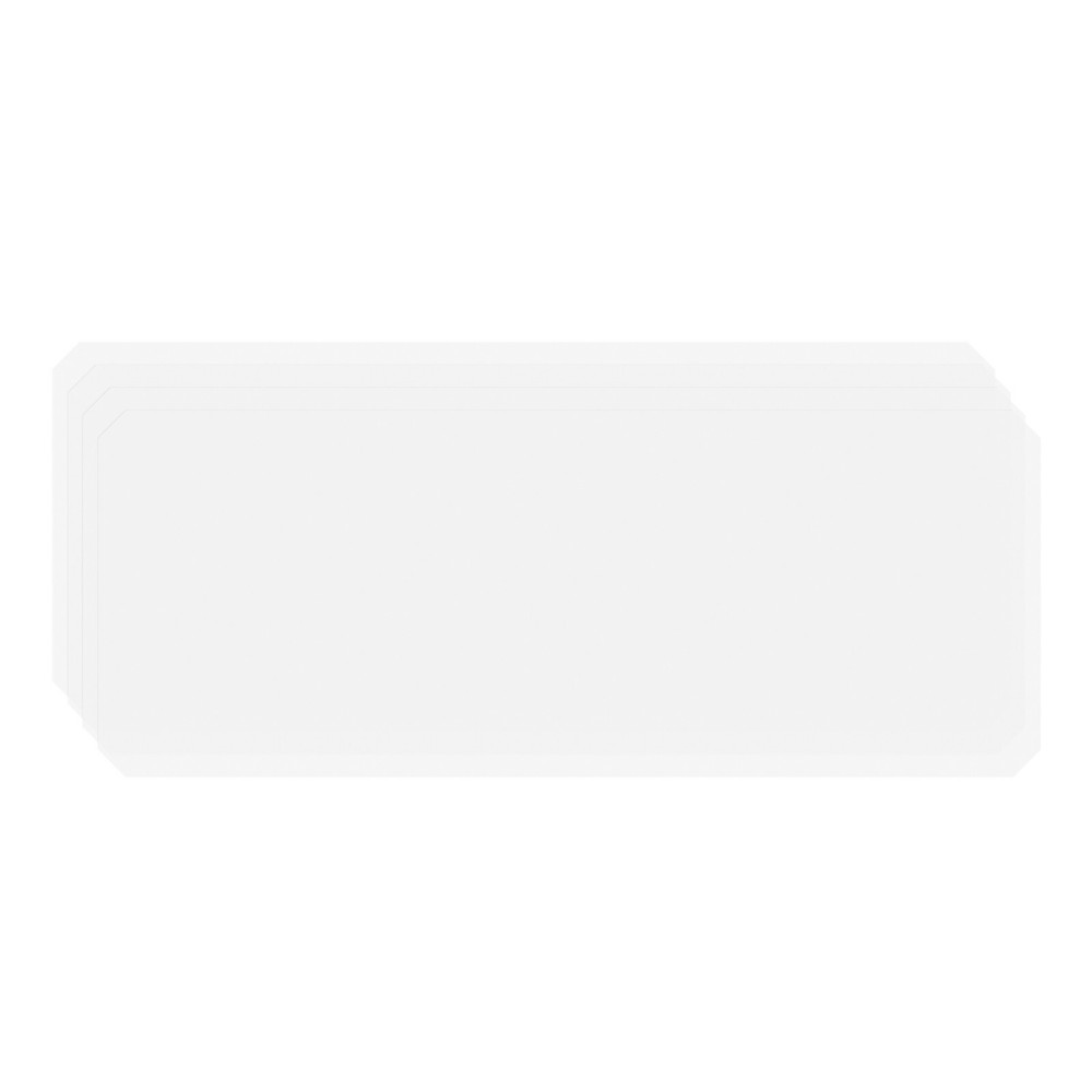 Shelf Liners For 24" X 36" shelf, Opaque Plastic, 4-PACK