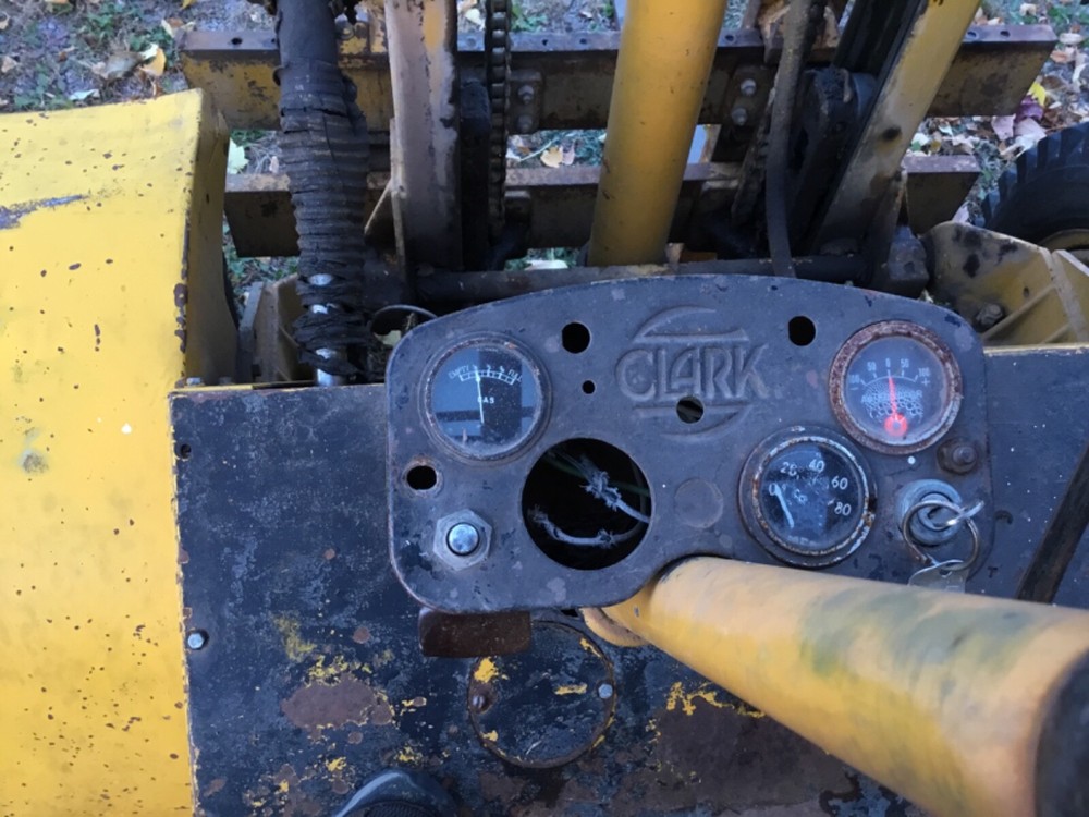 1953 CLARK PLANELOADER- ALL TERRAIN FORKLIFT-