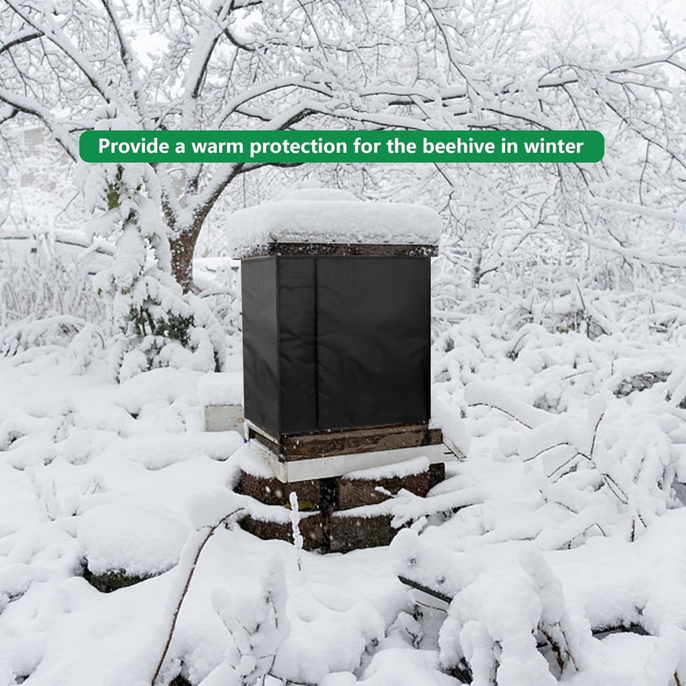 codree 10 Frame Winter Bee Hive Wrap- 1 1 Deep Box & 1 Medium Box, 10