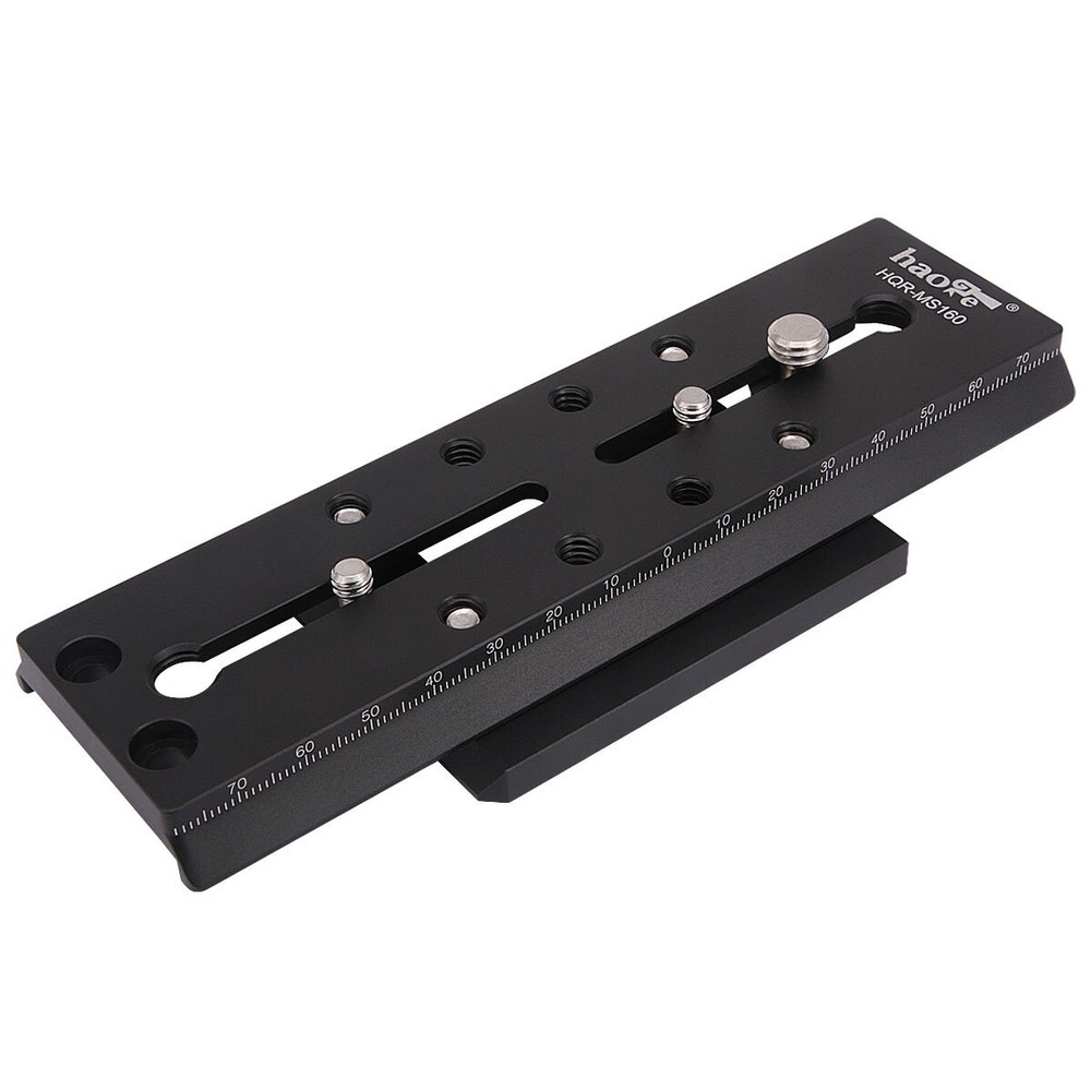 160mm Camera Quick Release Plate for Sachtler Head Replace Touch & Go Plate 16