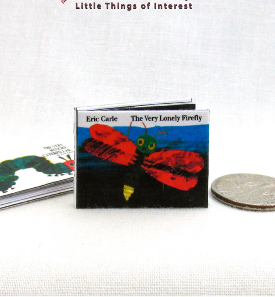 THE VERY LONELY FIREFLY 1:12 Scale Miniature Readable Illustrated Book