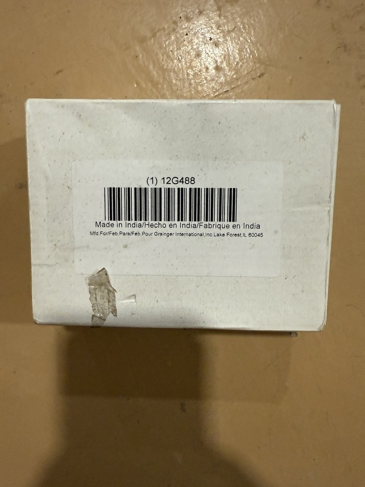 Zoro Select 12G488 Digital Panel Meter,Ac Voltage,0-250 Vac