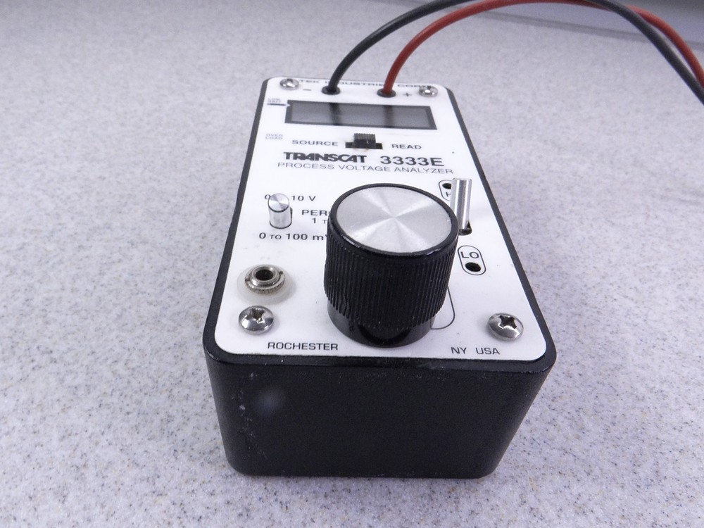 Altek Transcat 3333E Process Voltage Analyzer w/ Leads