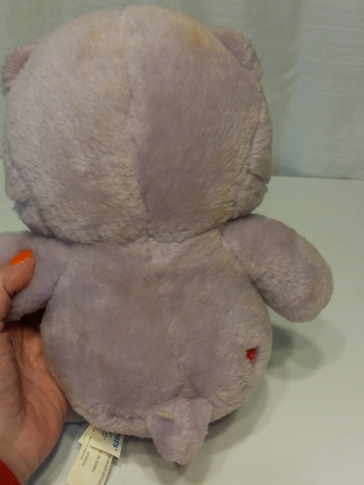 Care Bears Share Bear Lollipops Purple Lavender 2003