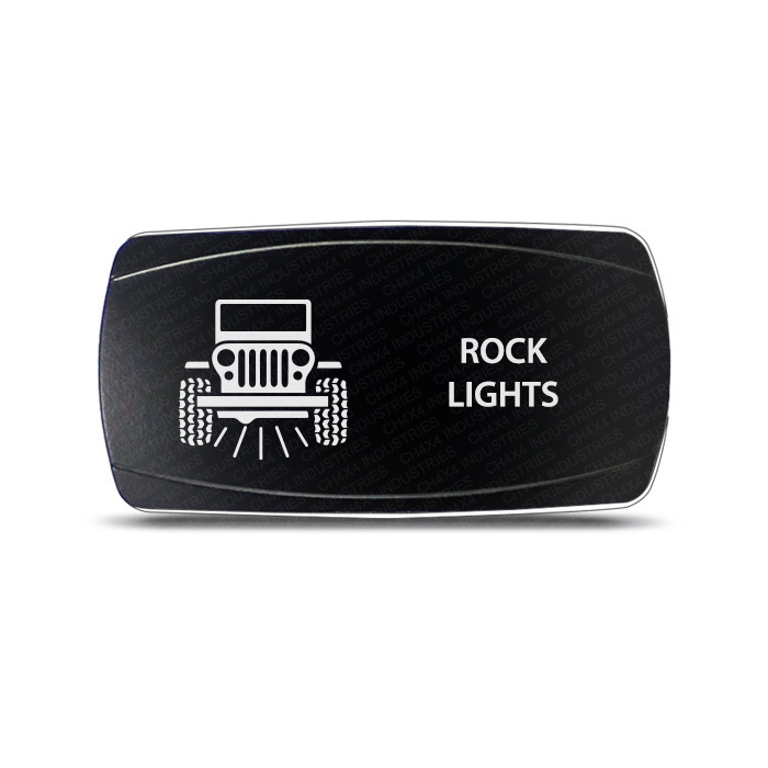 CH4X4 Rocker Switch Rock Lights Symbol