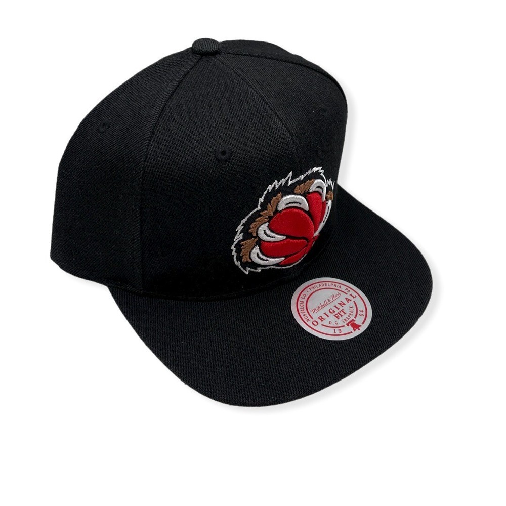 Mitchell & Ness Memphis Grizzlies Core Basic HWC Black Adjustable Snapback Hat