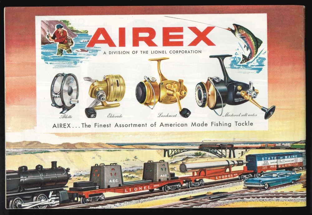 Lionel 1958 model train consumer catalog NICE Super O 027 HO