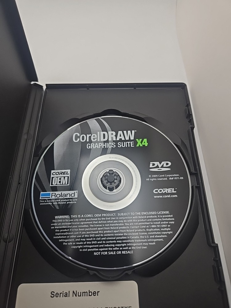 CorelDRAW Graphics Suite X4 Pre-owned Good Condition