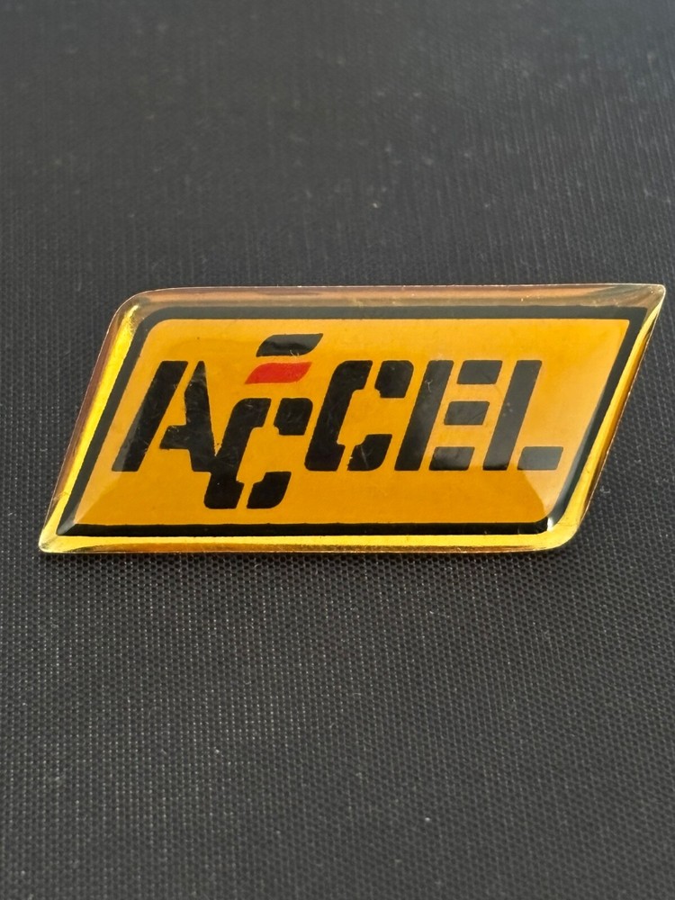 Accel Racing Hat Lapel Pin from Early 1990s