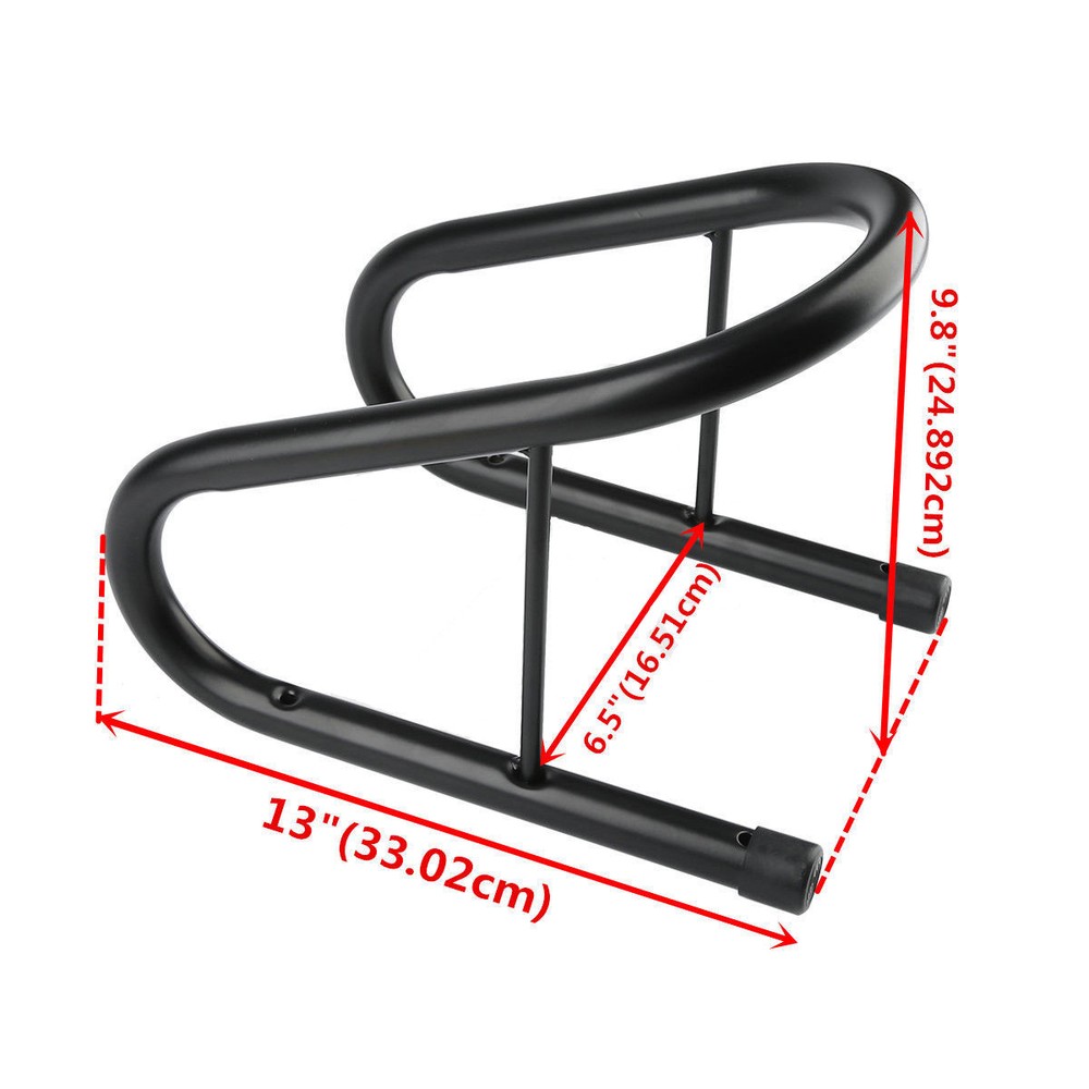 2PCS 6.5" Wide Tire Wheel Removable Wheel Chock Quick Release Mount Hardware Kit