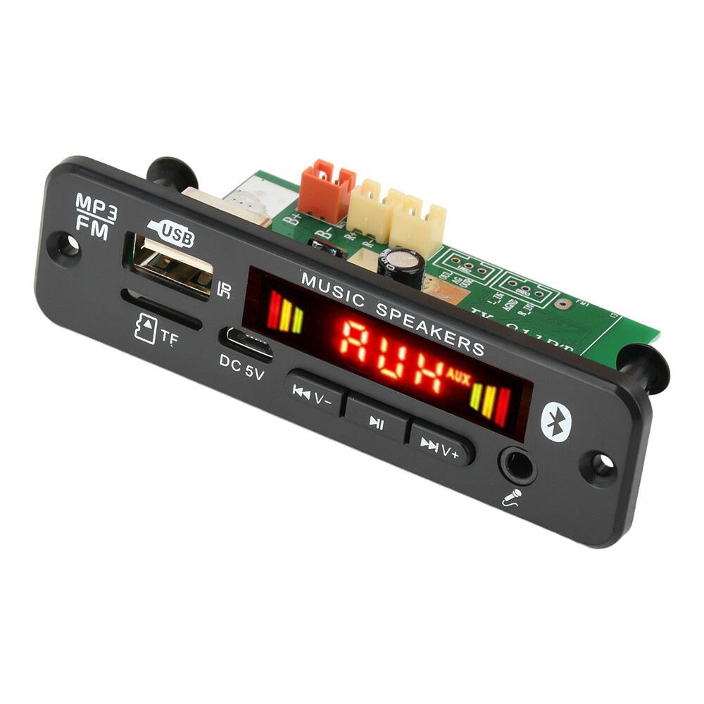 2*20W Amplifier Stereo DIY MP3 Decoder Board Bluetooth 5.0 Car FM Radio Module