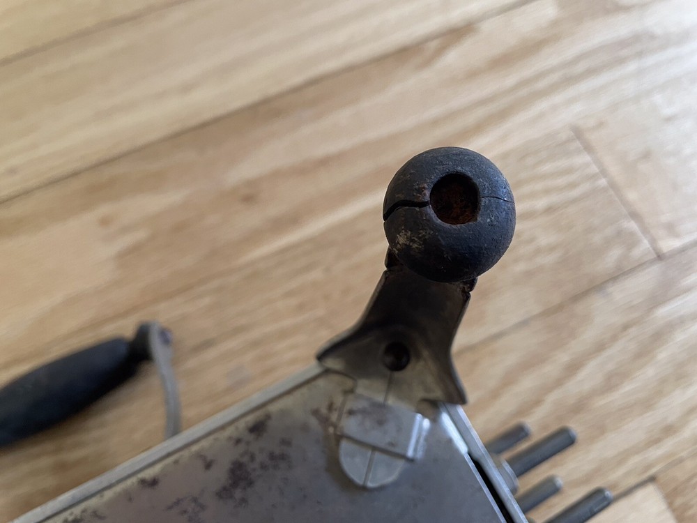 Vintage Thermax Waffle Iron E3930 Art Deco
