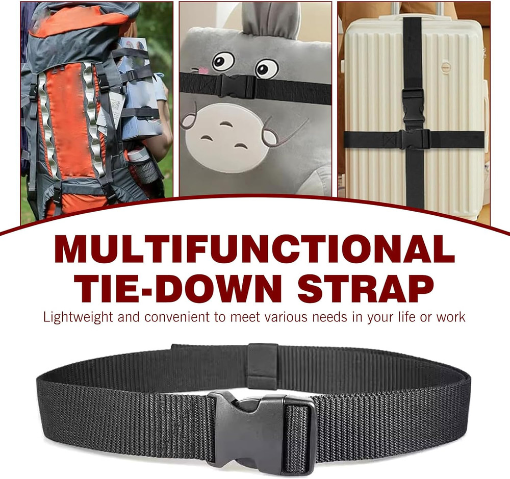 Shakas 2 PCS Battery Tie down Strap Hold down Kit, Multi-Functional Adjustable N