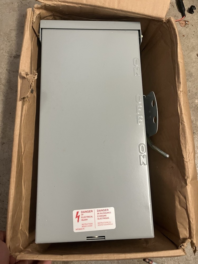 100 Amp Transfer Switch Midwest GS3161G New Open Box