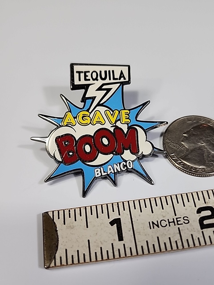 Agave Boom Blanco Tequila Lapel Pin