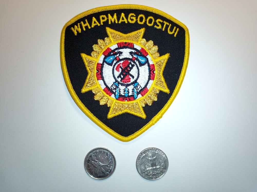 Whapmagoostui Fire Department Patch Badge Crest
