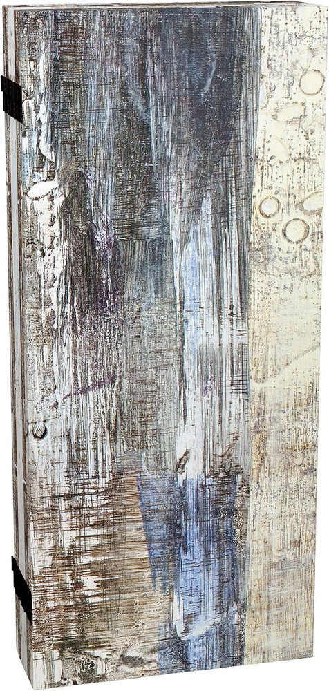 3ft Double-Sided Winter Woods Folding Screen - 6 Panel Room Divider