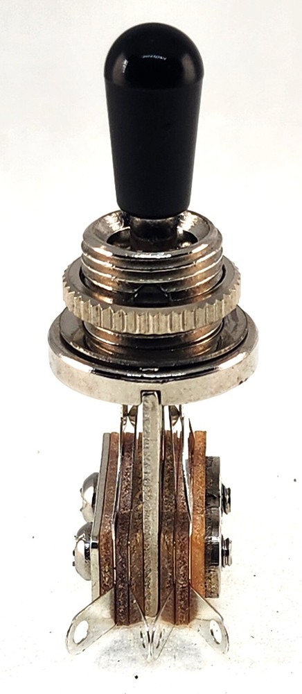 SquierModders Chrome 3-Way Toggle Switch