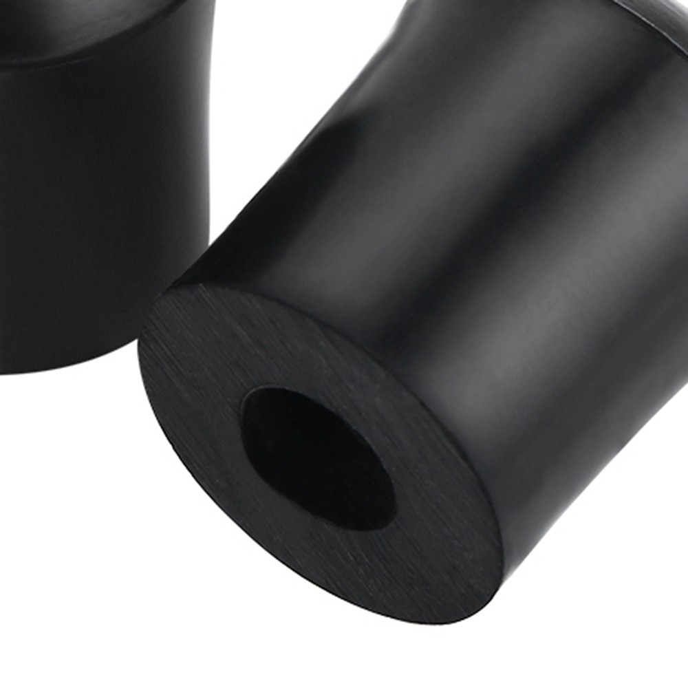2pc Double Bass Endpin Rubber Tip Stopper Black Protector End Accessory JJS