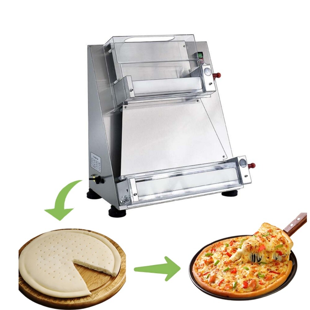 Automatic and Electric Pizza Dough Roller/sheeter Machine Pizza Making Machine