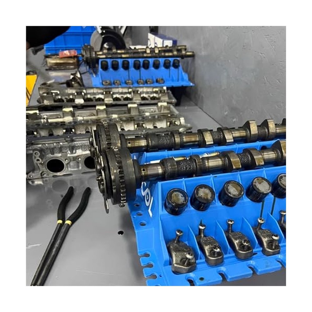 ZKTOOL Engine Cylinder Head Organizer Valves Tool,Engine Organizer Parts Tray...