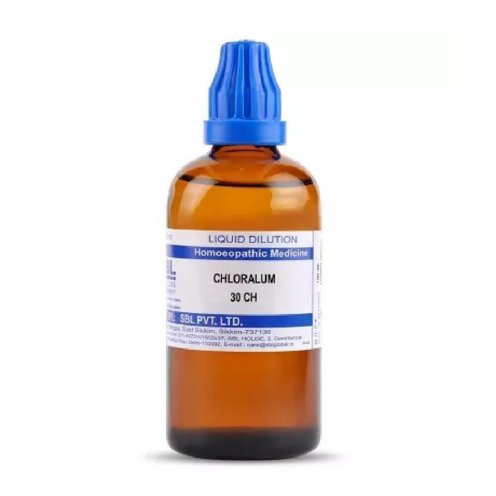 SBL Homeopathic Chloralum (30 ML / 100 ML) (Select Potency)