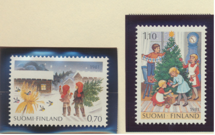 Finland Stamps Scott #660 To 661, Mint Hinged