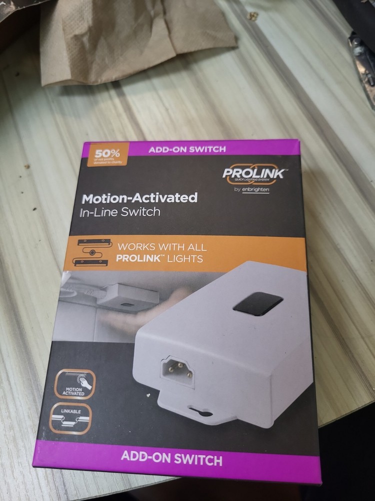 ProLink Add-On Switch Motion-Activated In-Line Switch