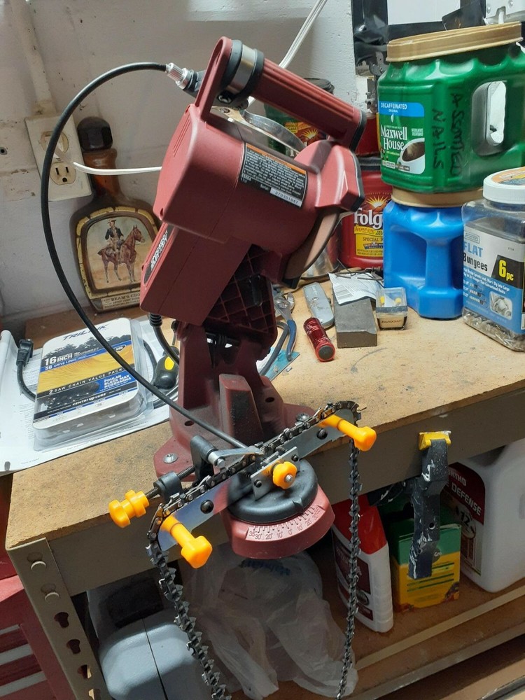 Electric Chain Saw Sharpener