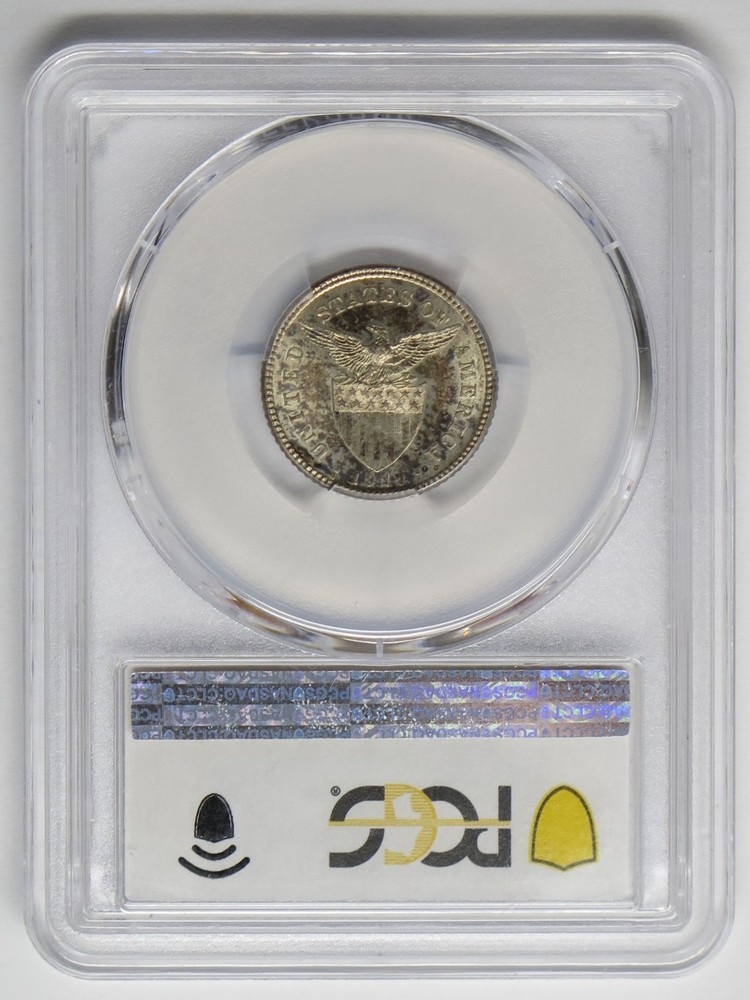 1917-S Philippines 20c MS64 PCGS 28965