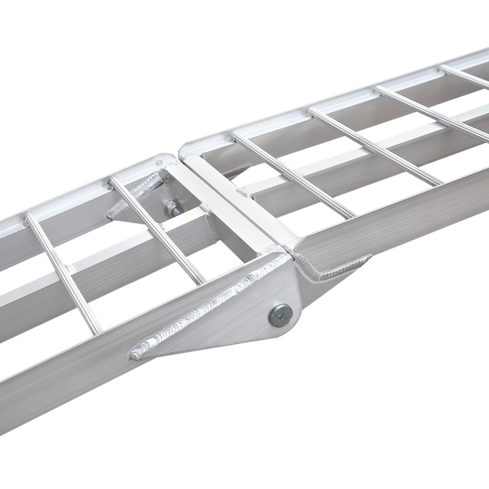 2PCS 12"x89" Aluminum Loading Trailer Ramps For Motorcycle ATV/UTV Truck 1500LBS