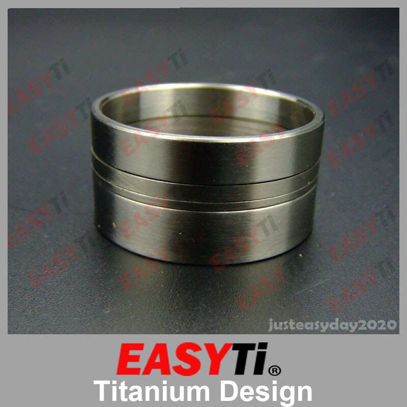 EasyTi Titanium/Ti Spacer 1-1/8"(1-2-7mm) for Headset&Stem front fork