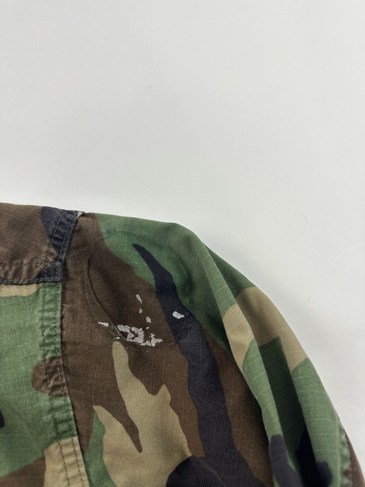 Camouflage Military Jacket Adult Medium Short
