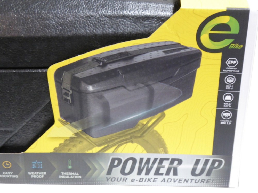 Topeak E-Xplorer Trunk Box - 8.5L, Battery Carrier