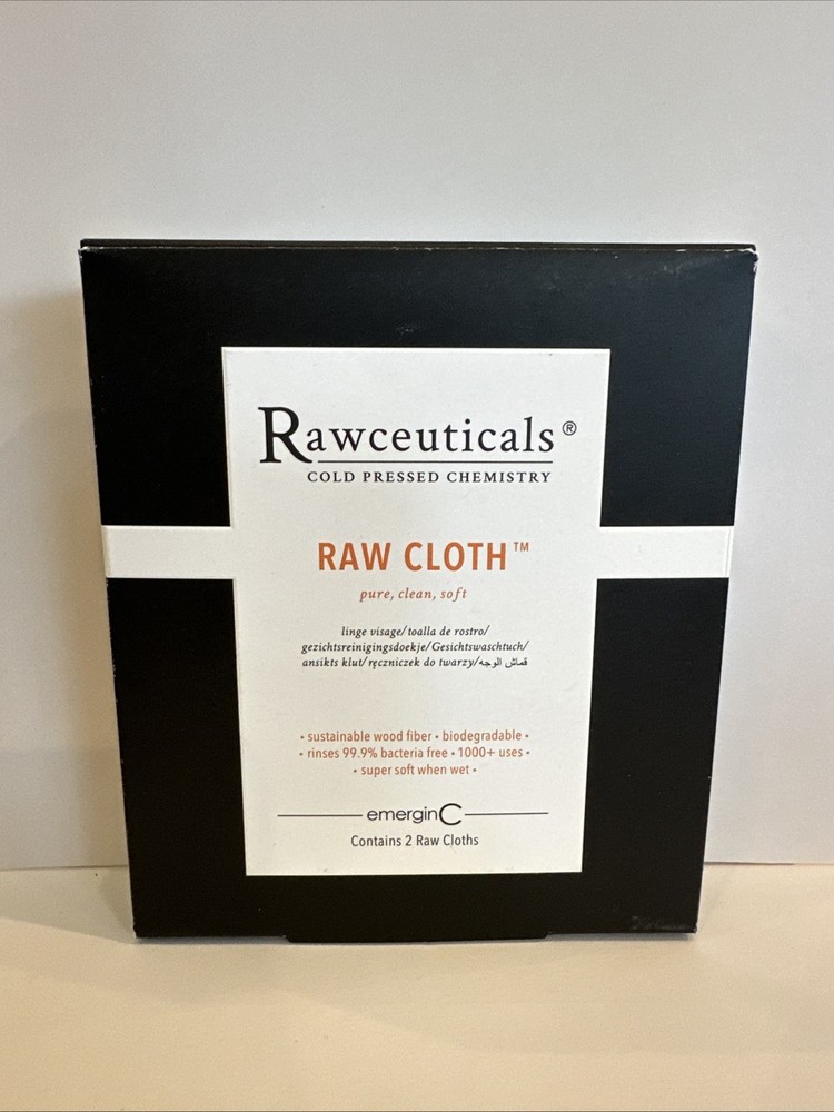 Rawceuticals Raw Cloth EmerginC, Pack Of 2, New