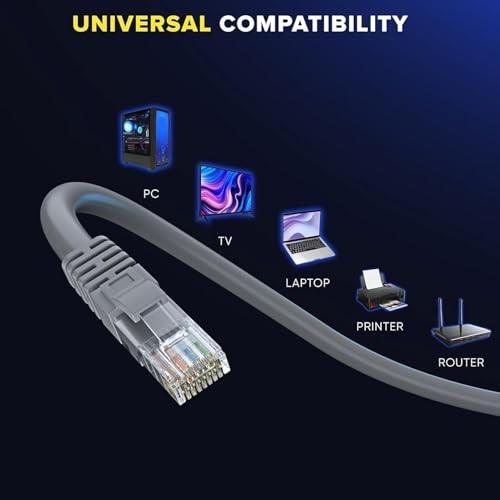 Mini Starlink Ethernet Cable Rectangular 1200mbps 5m / 16ft Rectangular