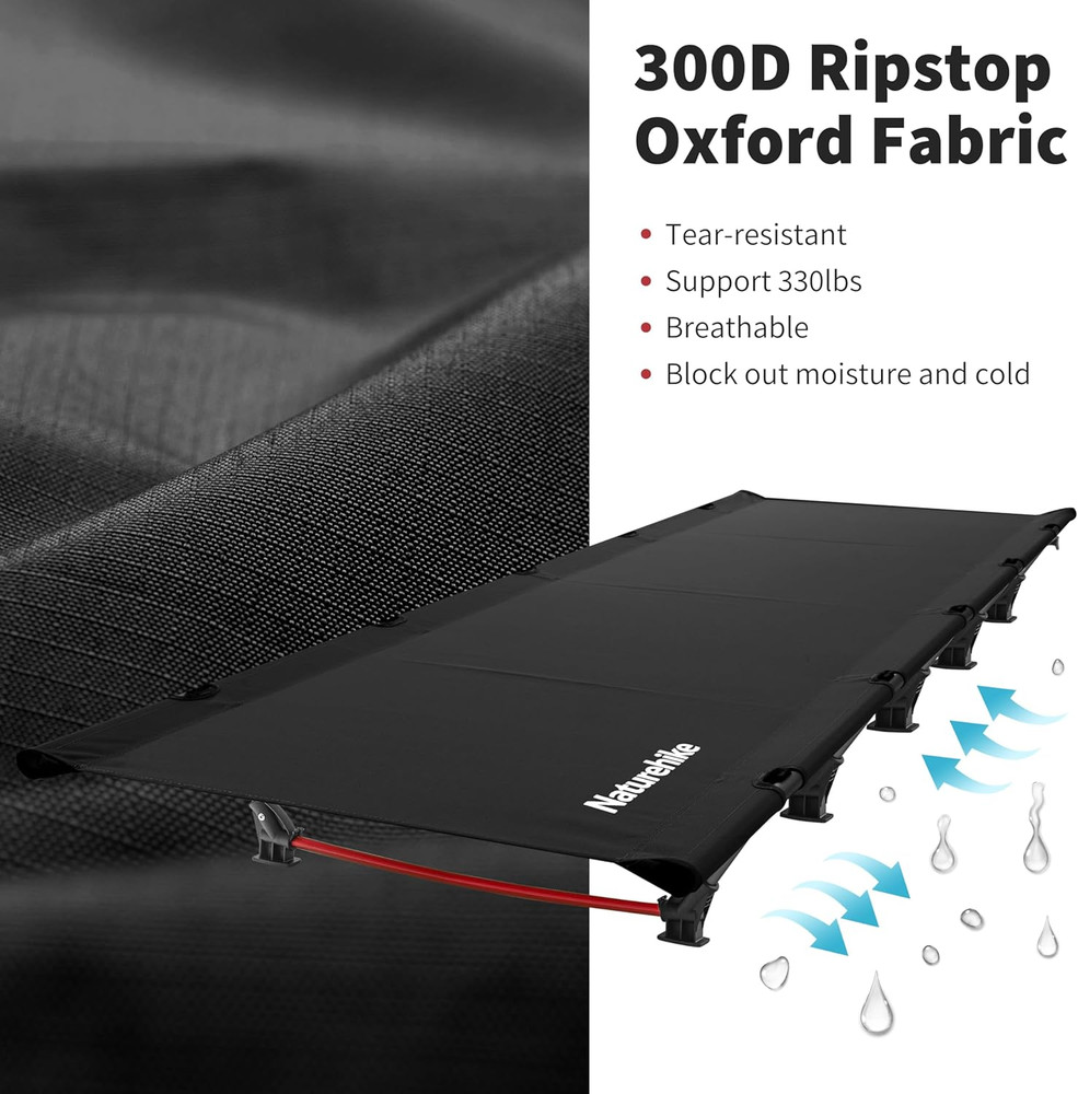Greenwild Camping Cot, Ultralight Folding Backpacking Cot, 60-Second Easy Set-Up
