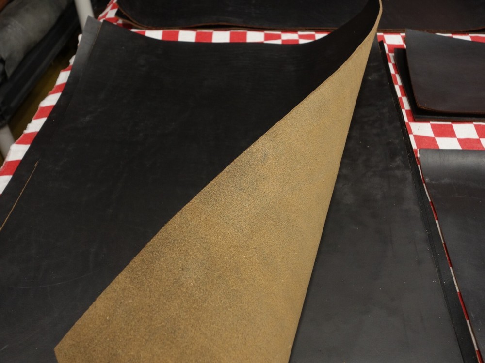 HORWEEN NAVY BLUE CHROMEXCEL LEATHER CUTS,5-6 OZ. VARIOUS SIZES , SELECT YOURS.