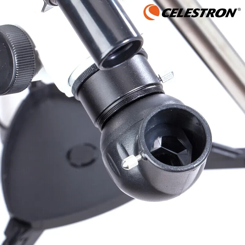 Celestron 1.25'' 90 Degree Erecting Prism Zenith Diagonal Mirror Adapter 31.7mm